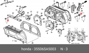 Лампа 35506SA5003 HONDA