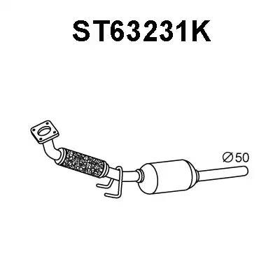 Катализатор ST63231K VENEPORTE