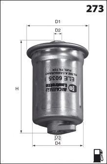 Топливный фильтр ELE6035 MECAFILTER