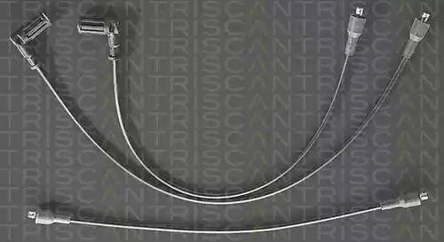 Ккомплект проводов зажигания 88607275 TRISCAN