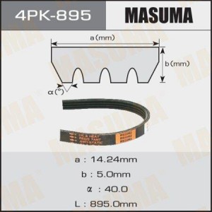 Ремень приводной 4PK-895 MASUMA