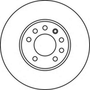Тормозной диск 562216B BENDIX JURID