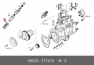 Форсунка 771215 IVECO
