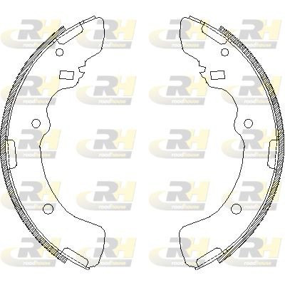 Комплект тормозных колодок 437900 ROADHOUSE