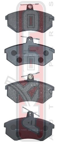 Колодки тормозные дисковые AKD-1009 AKYOTO