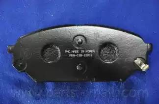 Колодки тормозные дисковые PKA-038 PMC PARTS MALL