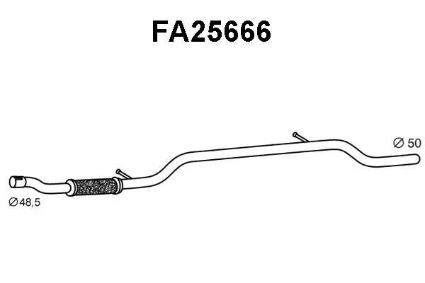 Выпускной трубопровод FA25666 VENEPORTE