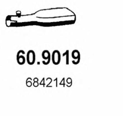 Выпускной трубопровод 609019 ASSO