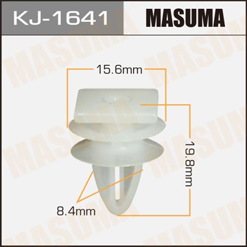 Клипса крепежная KJ1641 MASUMA