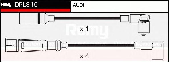 Ккомплект проводов зажигания DRL816 DELCO REMY
