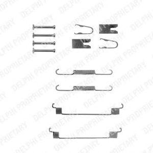 Комплектующие, тормозная колодка LY1287 DELPHI