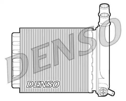 Теплообменник, отопление салона DRR07007 DENSO