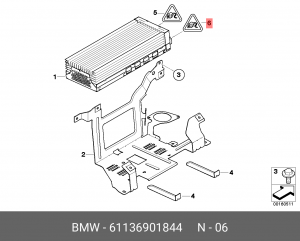 Розетка 61 13 6 901 844 BMW