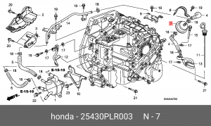 Фильтр масляный АКПП 25430PLR003 HONDA