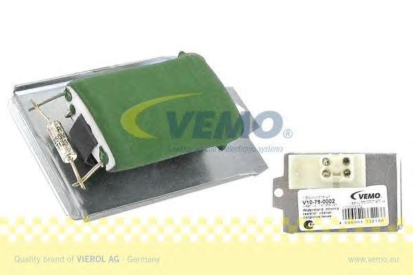Сопротивление, вентилятор салона V10-79-0002 VEMO