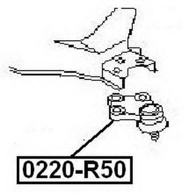 Опора шаровая подвески 0220-R50 ASVA