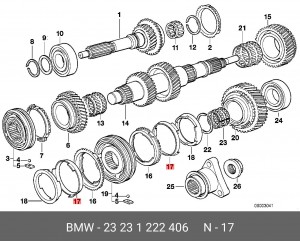 Деталь 23 23 1 222 406 BMW