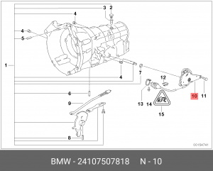 Переключатель диапазонов АКПП 24 10 7 507 818 BMW