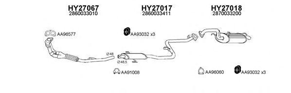 Система выпуска ОГ 270016 VENEPORTE