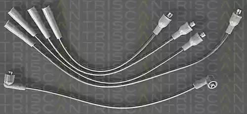 Ккомплект проводов зажигания 88604004 TRISCAN