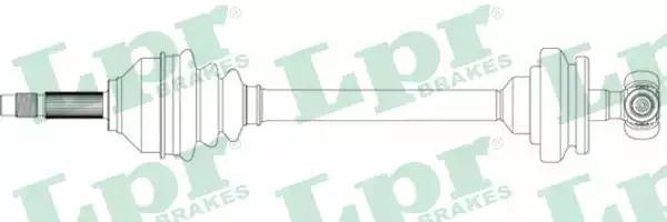 Приводной вал DS20057 LPR