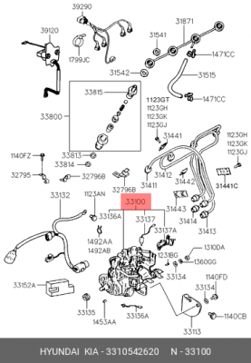 ТНВД 3310542620 HYUNDAI KIA