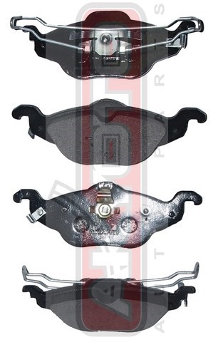 Колодки тормозные дисковые AKD-0189 AKYOTO