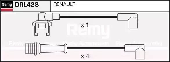 Ккомплект проводов зажигания DRL428 DELCO REMY