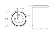 Топливный фильтр ST 357 SCT