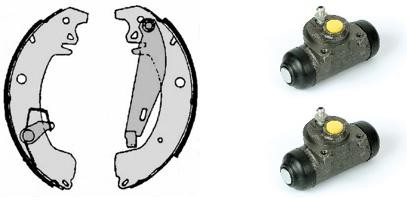 Комплект тормозных колодок H 68 022 BREMBO