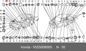 Деталь 9555008000 HONDA