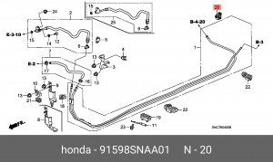 Деталь 91598SNAA01 HONDA
