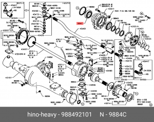 Деталь 988492101 HINO