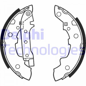 Комплект тормозных колодок LS1392 DELPHI