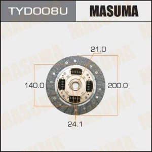 Диск сцепления TYD008U MASUMA