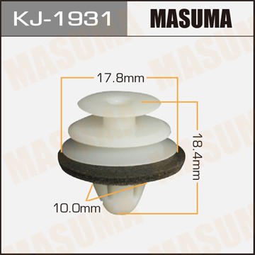 Клипса крепежная KJ1931 MASUMA