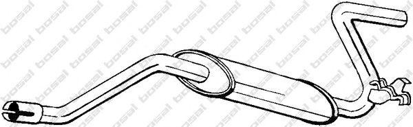 Глушитель выхлопных газов конечный 100323 BOSAL