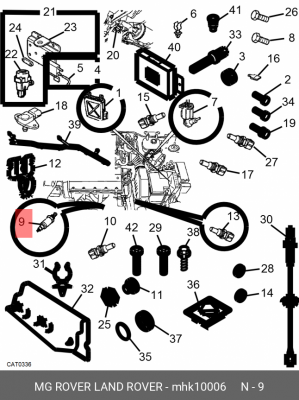 Лямбда-зонд MHK10006 MG ROVER LAND ROVER
