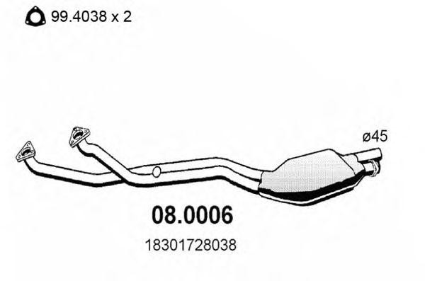 Катализатор 080006 ASSO