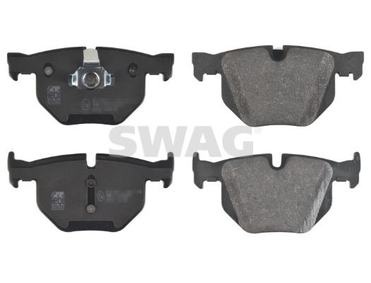 Комплект тормозных колодок, диско 20 91 6633 SWAG