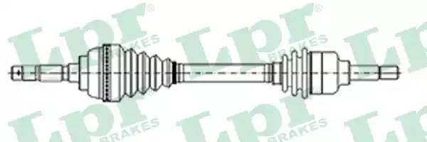 Приводной вал DS37092 LPR