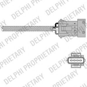 Лямбда-зонд ES20258-12B1 DELPHI
