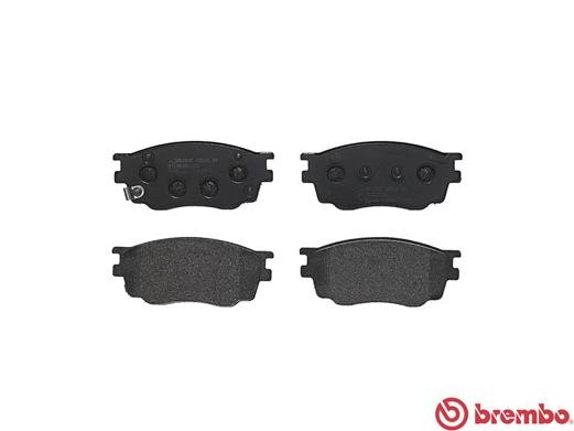 Комплект тормозных колодок, диско P49033 BREMBO