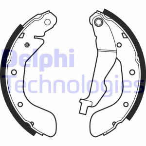 Комплект тормозных колодок LS1969 DELPHI