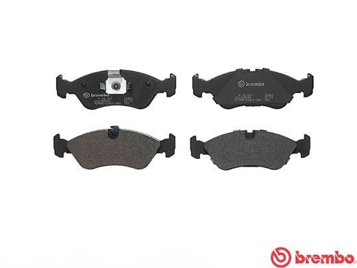 Комплект тормозных колодок, диско P 59 017 BREMBO