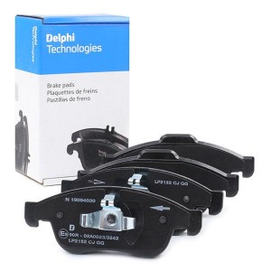 Колодки тормозные дисковые LP2152 DELPHI