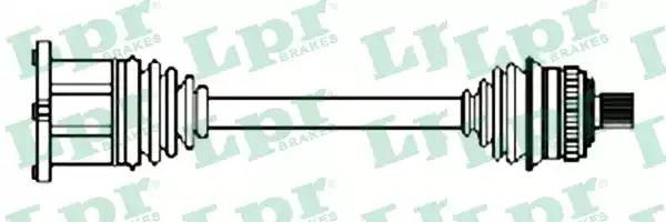Приводной вал DS21107 LPR