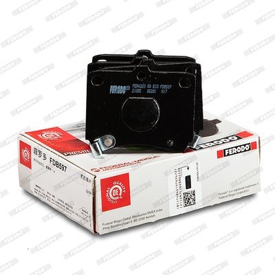 Комплект тормозных колодок, диско FSL1304 FERODO