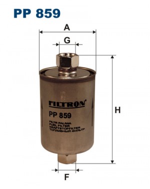 Фильтр топливный PP859 FILTRON