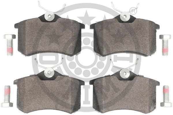 Комплект тормозных колодок, диско 10066 OPTIMAL
